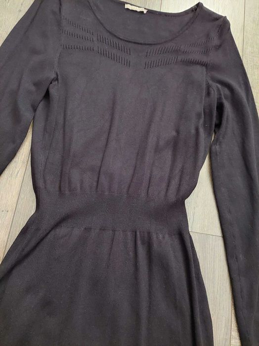 Дамска рокля по, черна Orsay