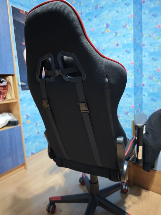 Геймърски стол подплата Материя