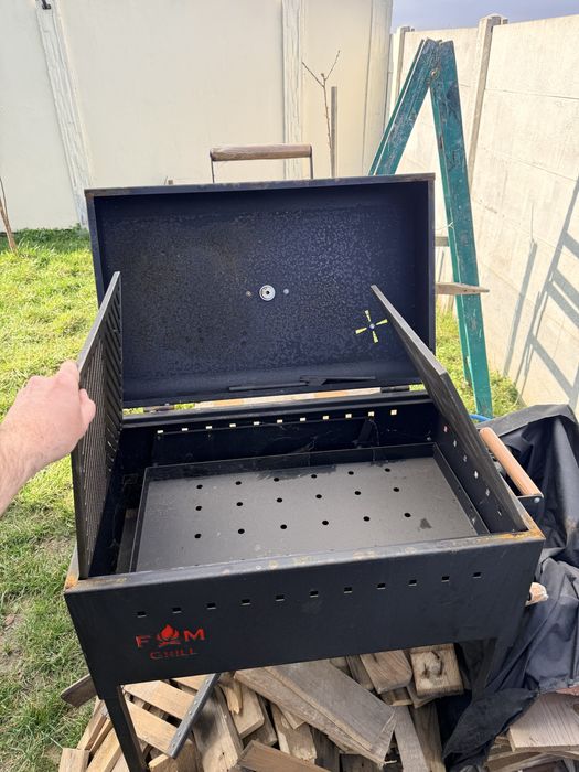 Gratar american din fonta