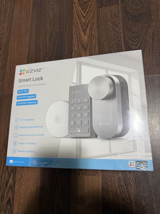 Ezviz CS-DL01/DL01CP/A3-BK Smart Lock Kit DL01 + Keypad + A3 NOU SIGILAT