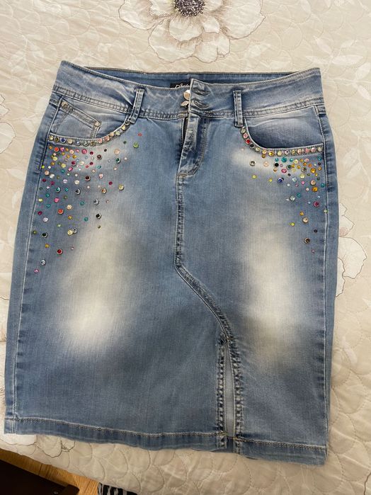 Женская Джинсовая юбка