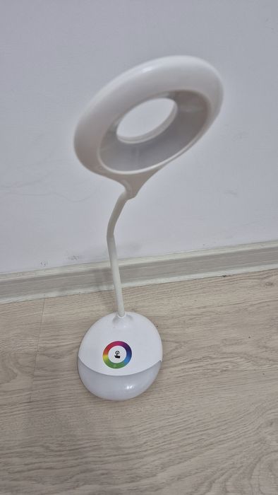 Lampa de birou cu led, RGB, dimabila