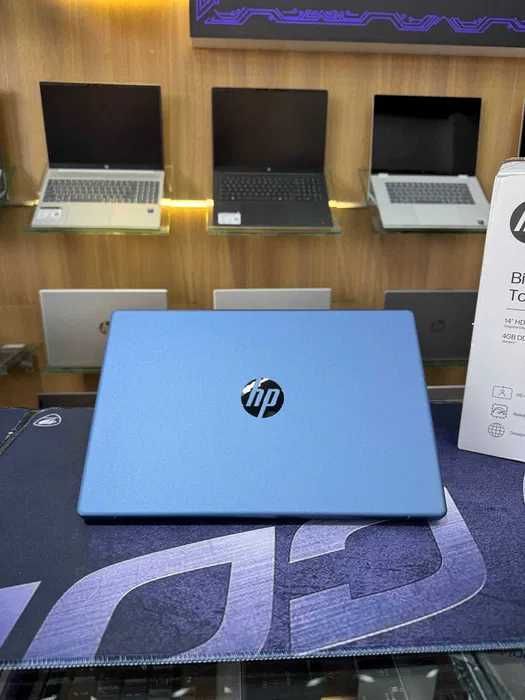 Noutbuk HP 14 Intel Core N150 4/128GB 14", ABYSS BLUE (Kompyuter)