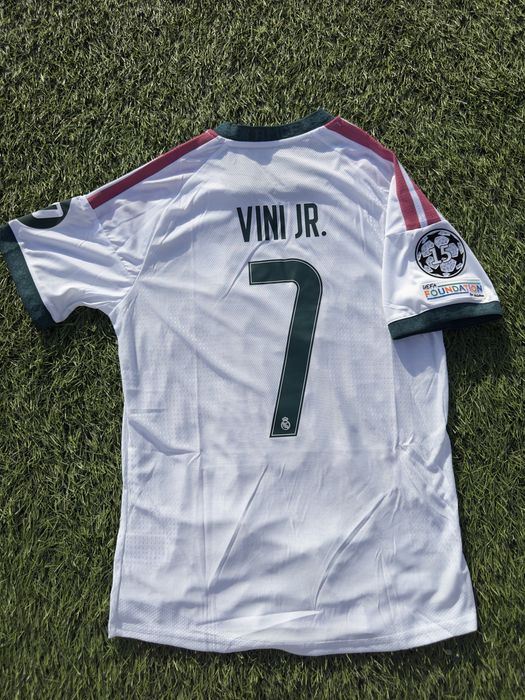 Real Madrid Home UCL 25/26 Mbappe Vini Jr  Bellingham(S/M/L)