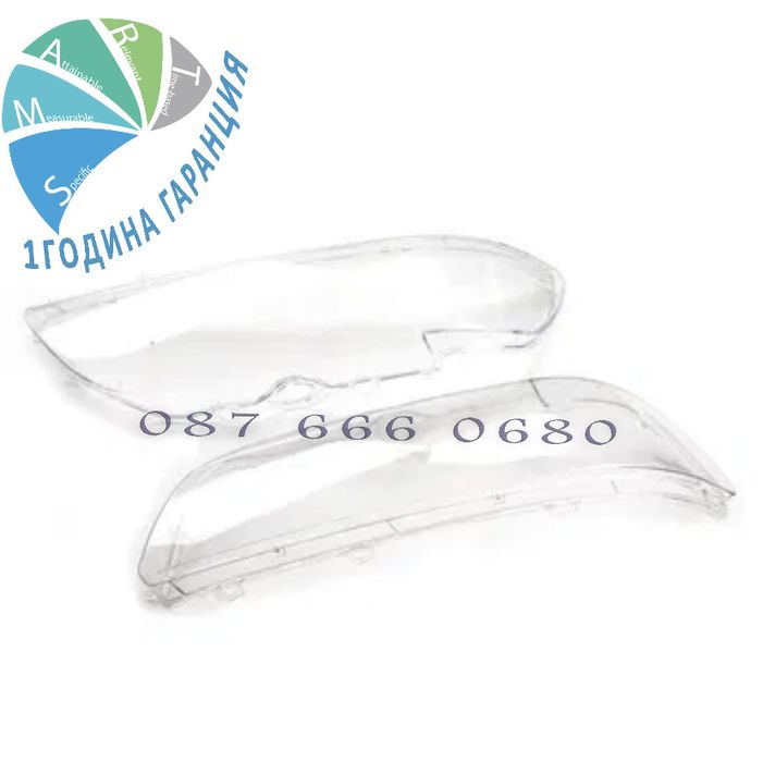 bmw 5 E39 капаци фарове е39 стъкла бмв фар капак крушка xenon