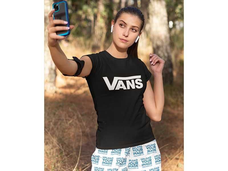 Тениски VANS принт