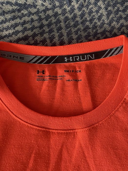 Tricou sport Under Armour culoare rosu deschis spre roz