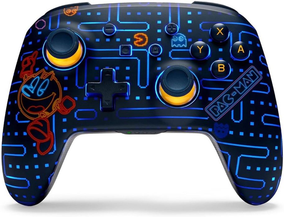 Безжичен Контролер PowerA Lumectra Pac-Man за Nintendo Switch