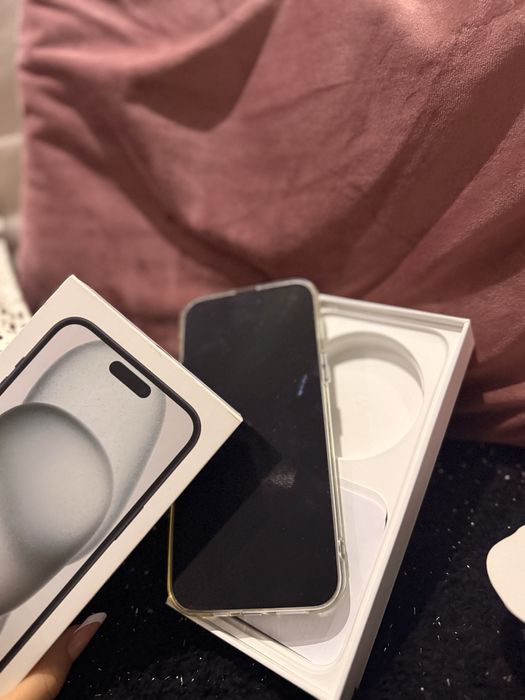 Iphone 15 plus Negru Nou