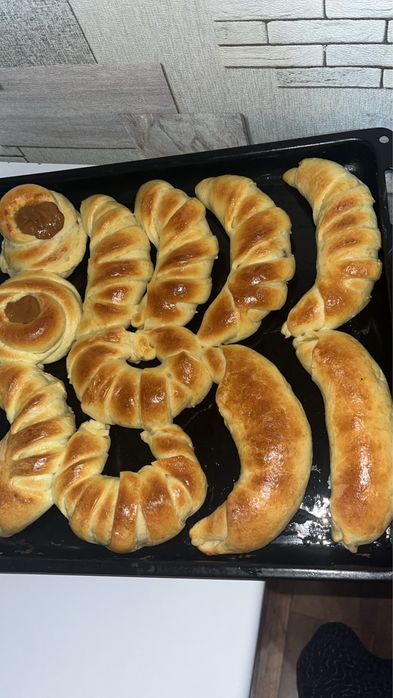 Горячая еда выпечки