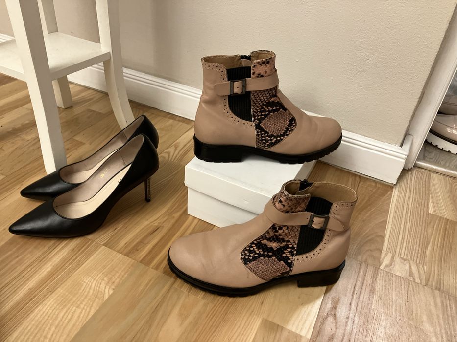 Pantofi, ghete de dama, marimea 39. Lista