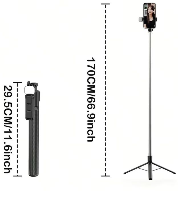 Selfie stick 1.7 metri