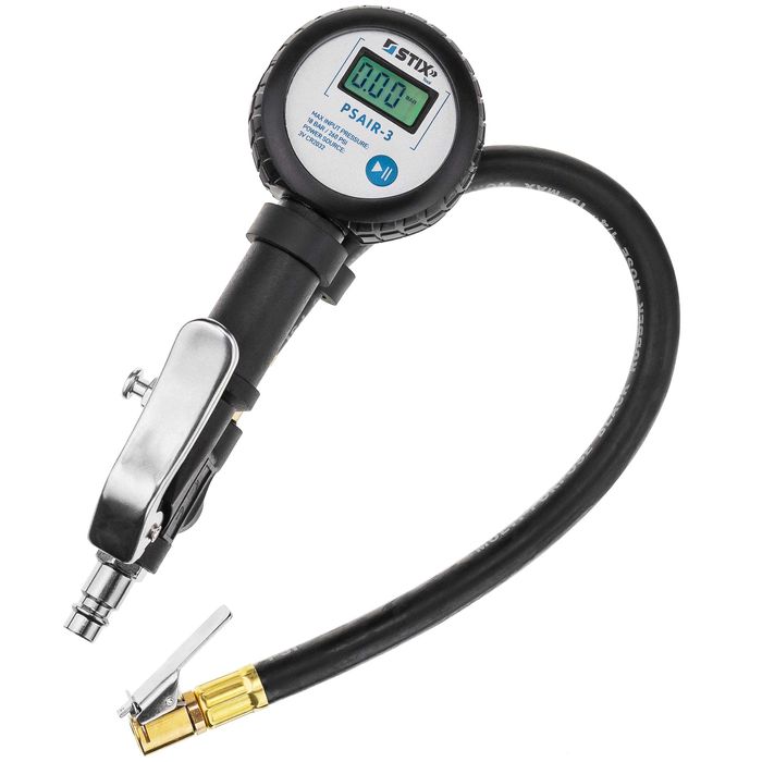 Пистолет за помпане на гуми с цифров манометър STIX