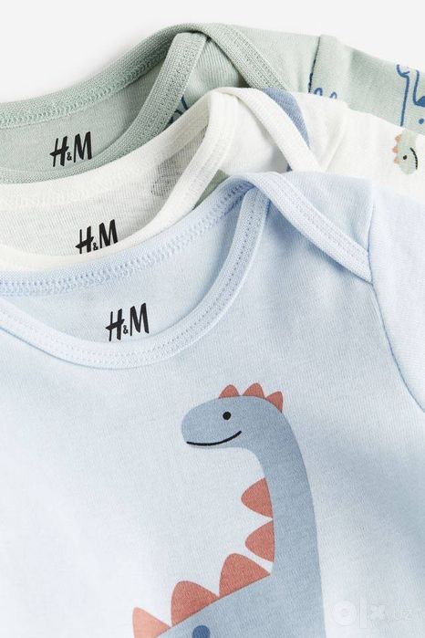 НОВЫЙ комплект из 3х боди H&M