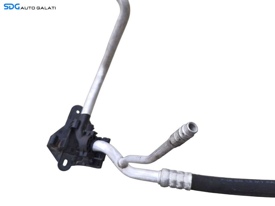 Teava Conducta Furtun Compresor AC Aer Conditionat Clima Seat Ibiza 6J 1.4 TDI 2008 - 2017 Cod 6J1820743B [LS0328]