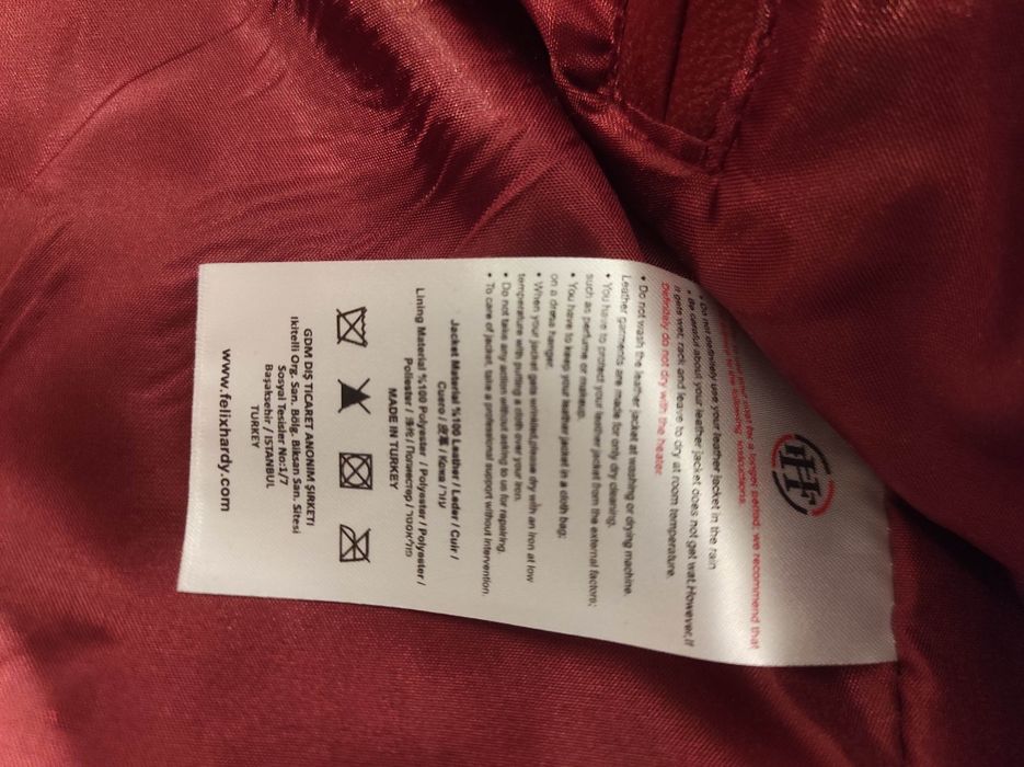Geaca piele Felix Hardy moto