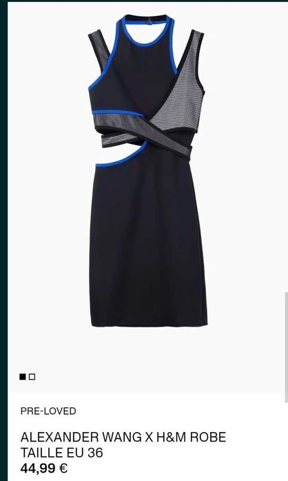 Рокля HM x Alexander wang