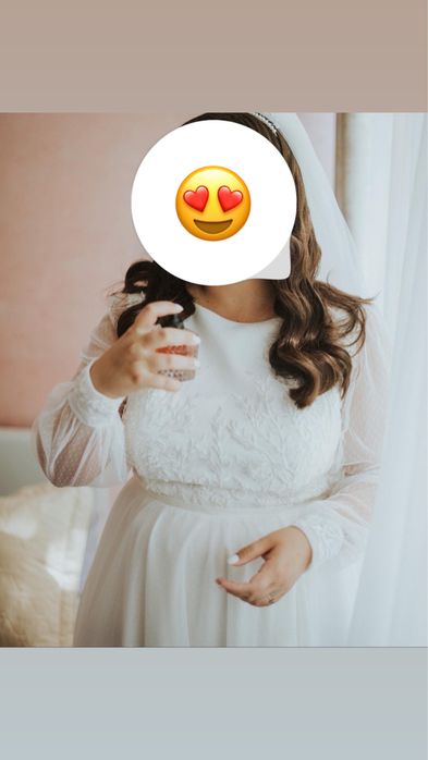 Rochie de mireasa tip A line