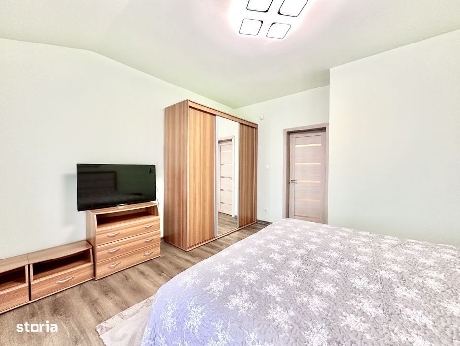 Duplex cu 4 camere mobilat si utilat - 120 mp utili - Mosnita