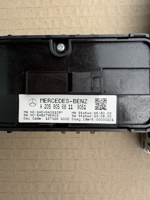 Comanda geamuri / Buton portbagaj Mercedes C E GLC S : A2059056811 / A2059051713