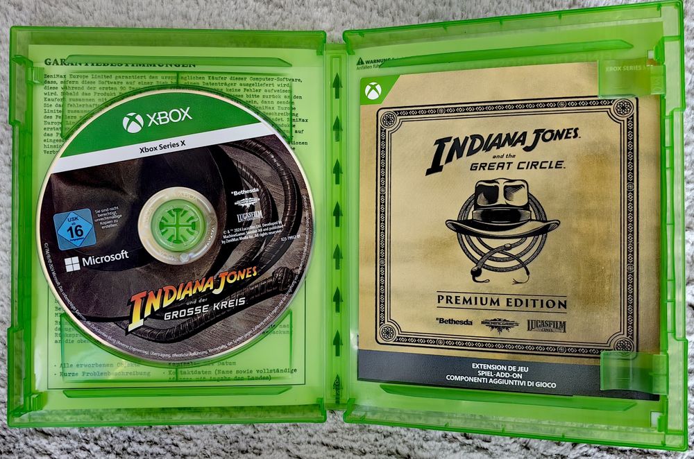 Indiana Jones and The great circule , Xbox series x