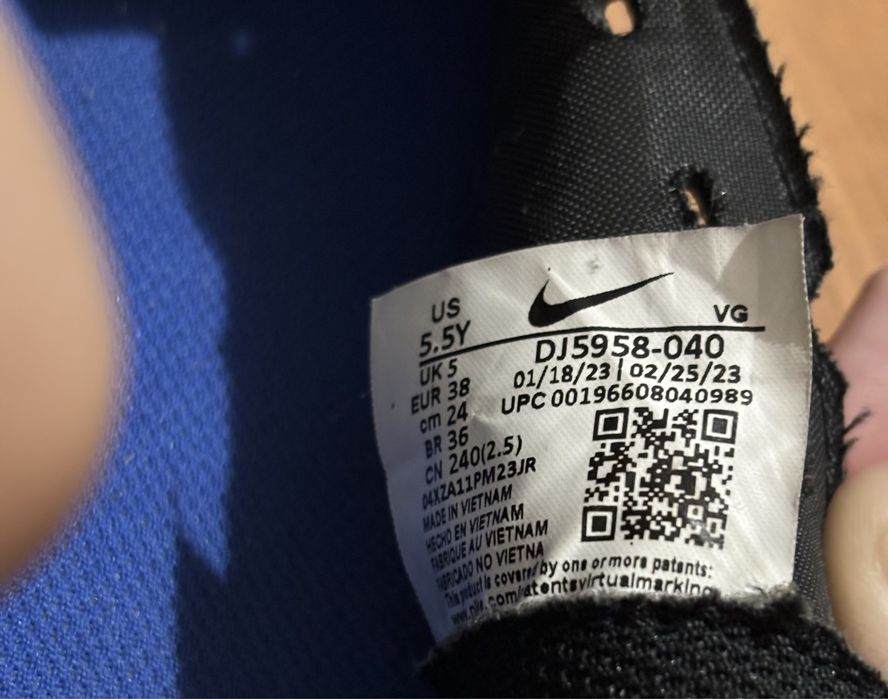 Nike Mercurial/ ghete fotbal cu crampoane negre