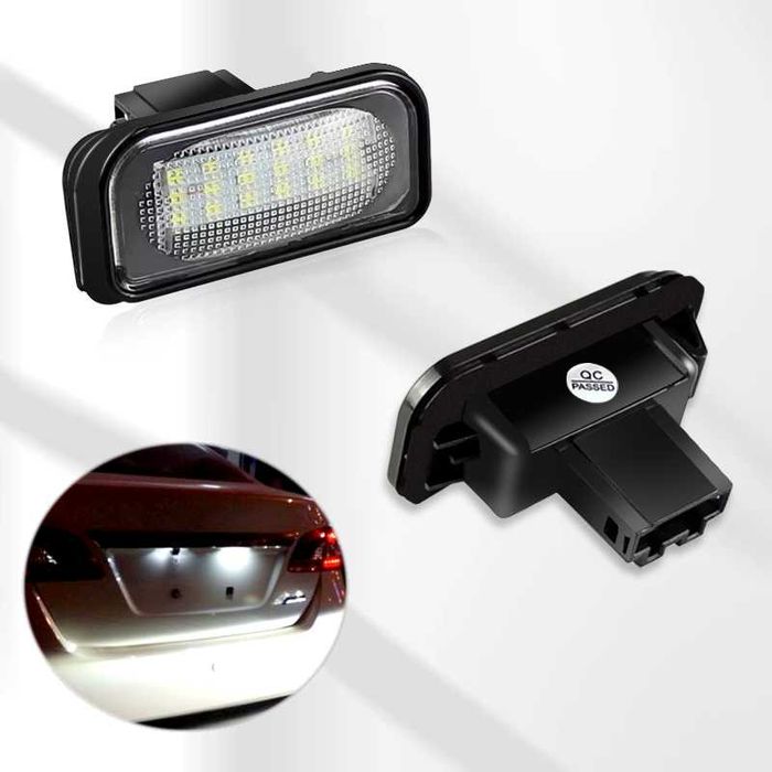 Плафони за MERCEDES W203 Седан C- класа диодни LED плафони заден номер