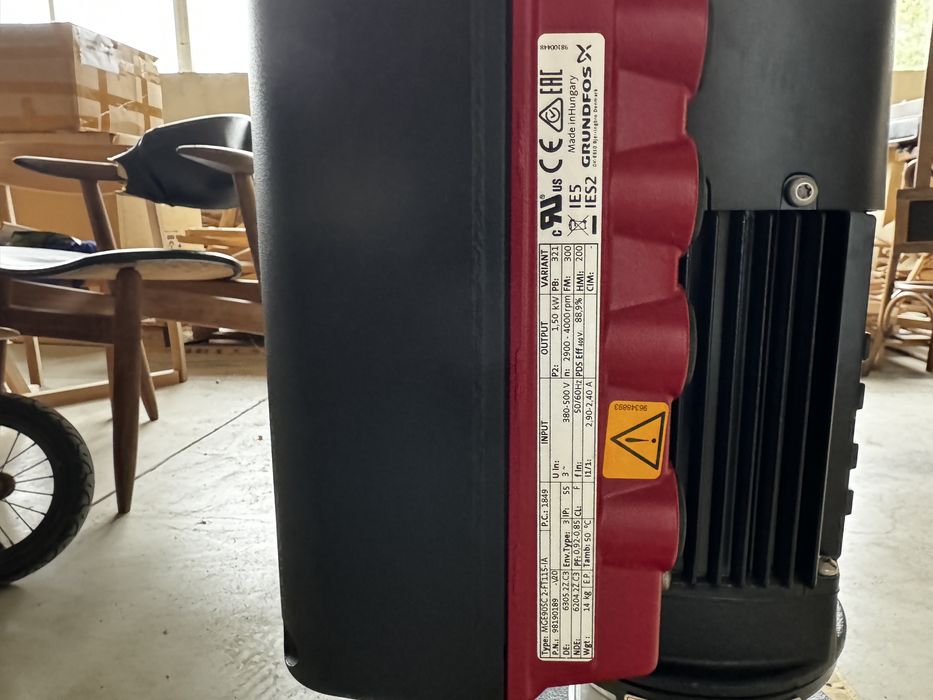 Грундфос ,индустриална помпа ,честотно управление