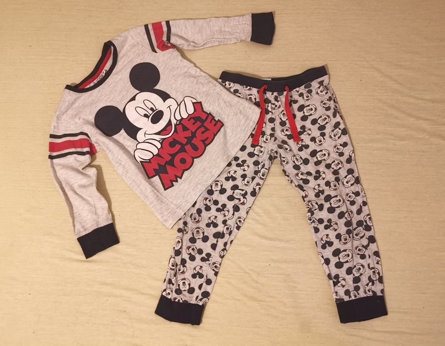 Pijama băieți, pt 3-4 ani, de 3-4 ani, măr. 98/104, Mickey mouse