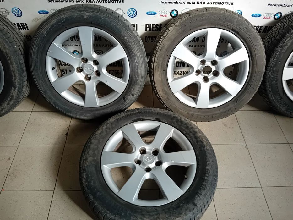 Set 5 Jante Aluminiu Hyundai Santa Fe 2 II 235/60R18 Prezoane 5x114.3