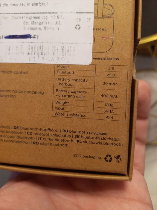Casti wifi TACTICAL