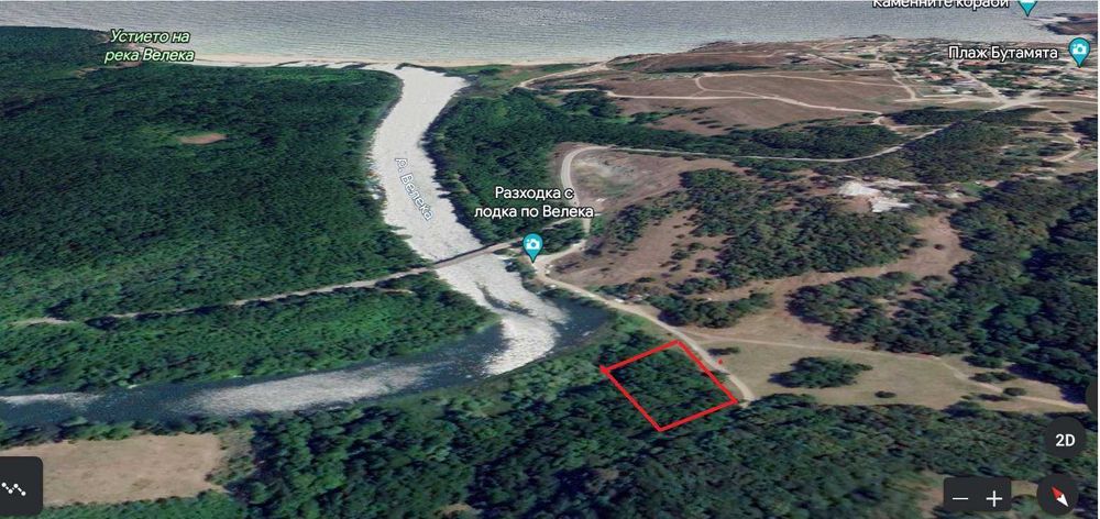 Продава се Парцел в с. Синеморец, Област Бургас - 3981 кв.м за 60 €/кв.м - Снимка #7