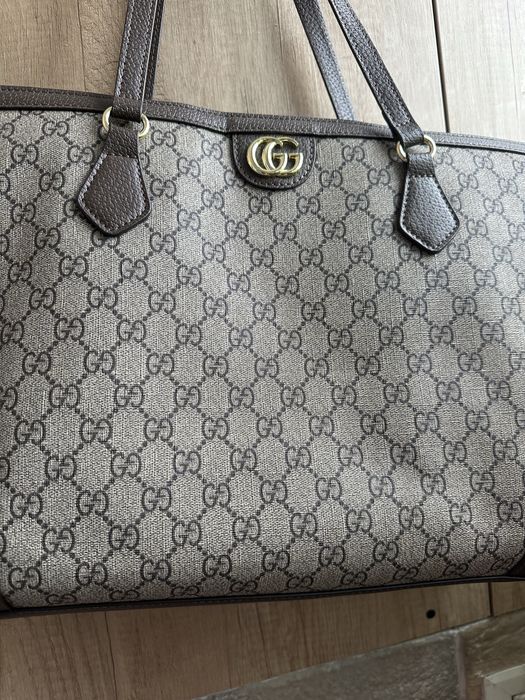 Кожаная сумка большая