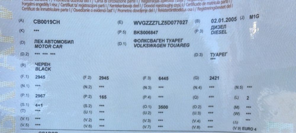 Продавам Vw touareg на части Туарег R5 2.5tdi