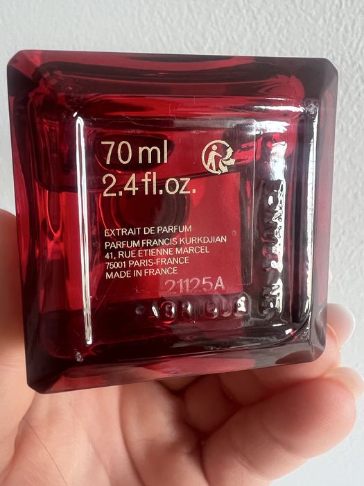 Baccarat Rouge 540 Extrait 70ml – Maison Francis Kurkdjian – ORIGINAL