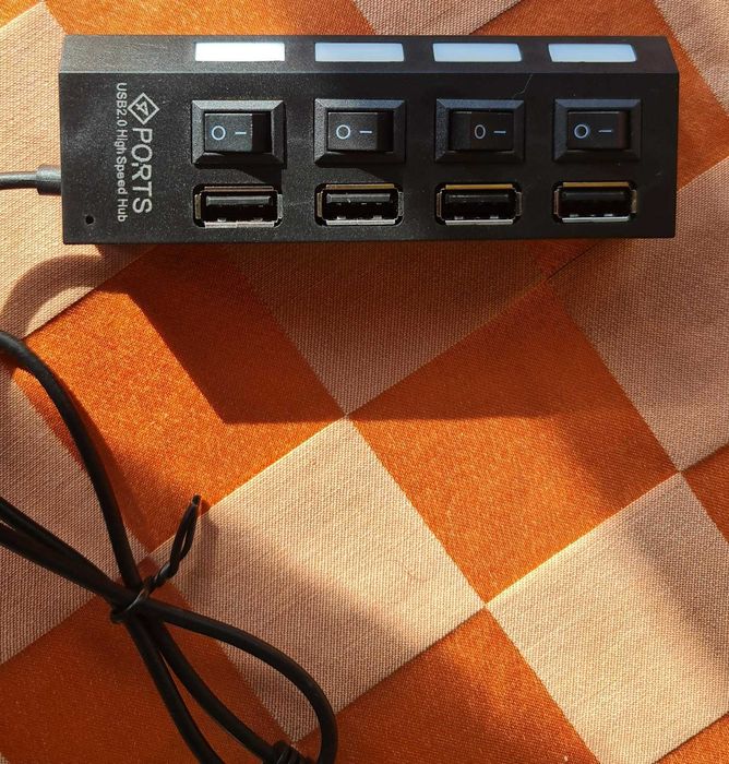 USB сплитер с 4 или 7порта