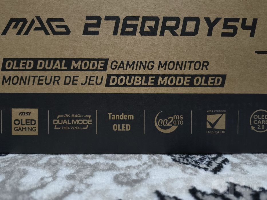 Msi 2k 540hz hd 720 hz oled