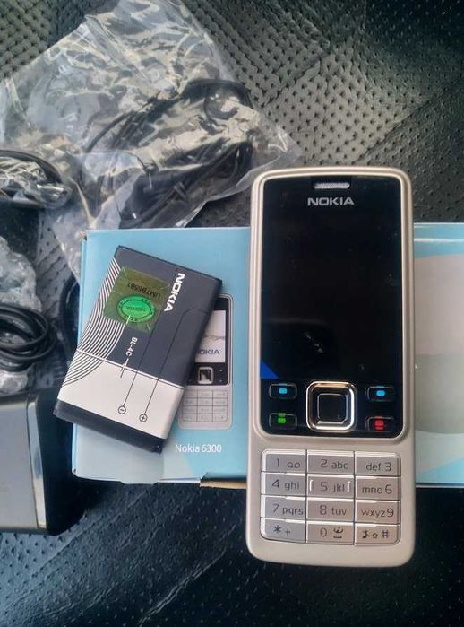 Мобилен телефон GSM Nokia 6300 camera 2 mpx, bluetooth,Made in Finland