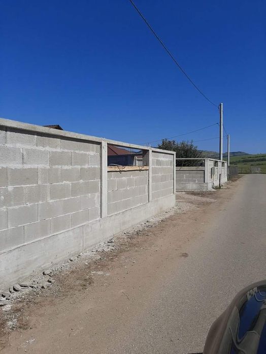 Constructii garduri din panouri stil jaluzele,sipca,tabla,plasa,BCA