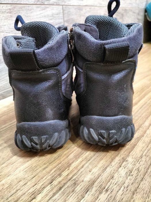 Ботинки кожаные зимние