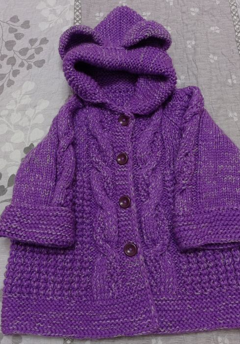 Новое пальто ручная работа на 2-3 года