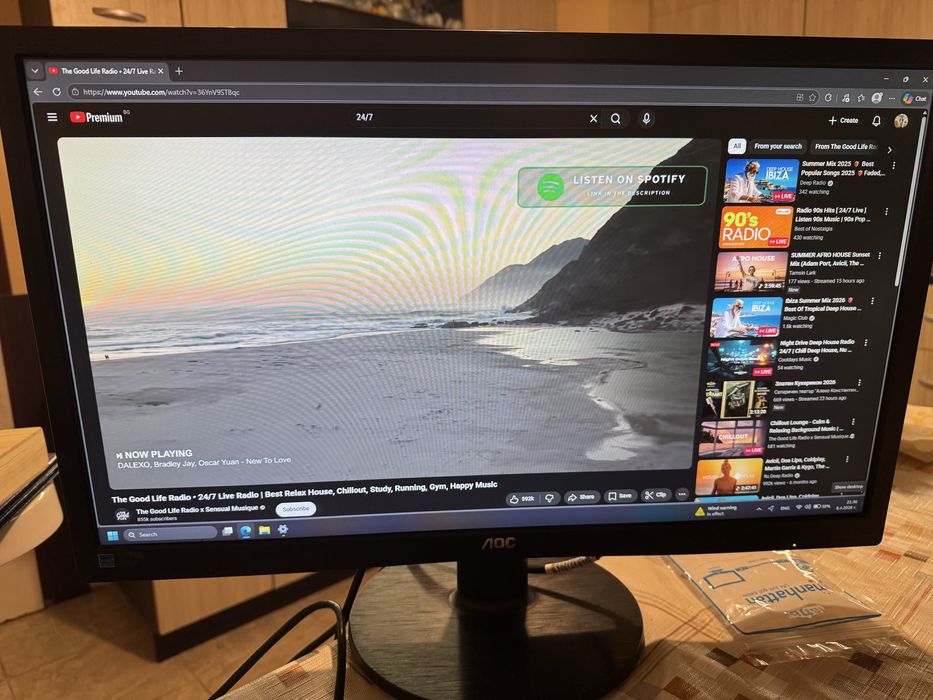 Монитор ЛОС LOC 24 инча