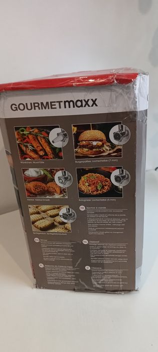 Електрическа месомелачка GOURMETmaxx БЯЛА