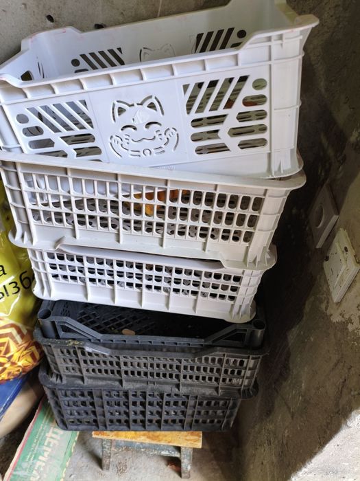 Пластиковые ящики