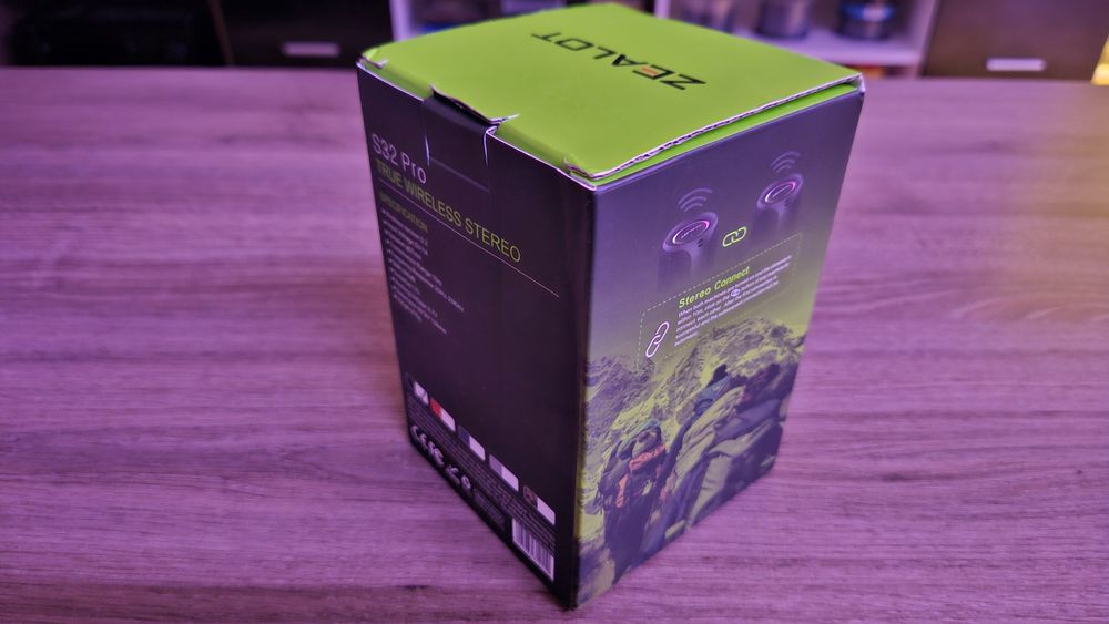 Портативна Bluetooth тонколонка Zealot S32 Pro