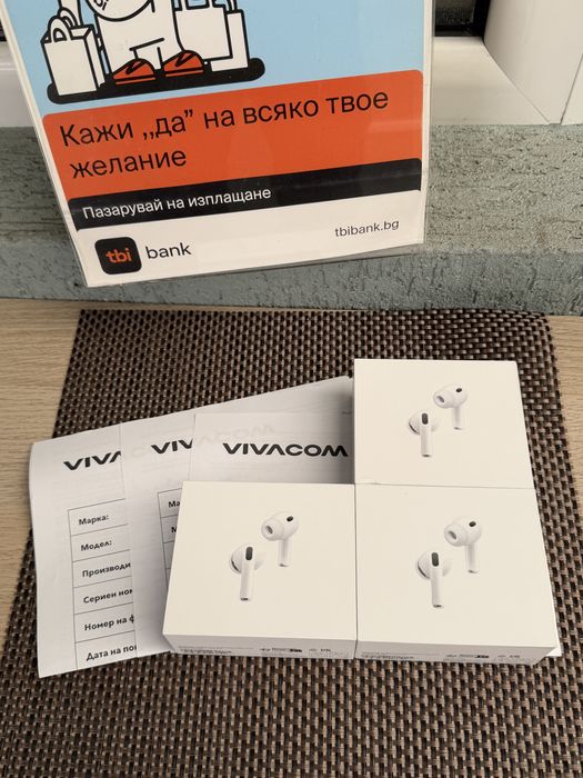 НОВИ! *ЛИЗИНГ* Apple AirPods Pro 3nd Gen USB-C Слушалки MagSafe 2025