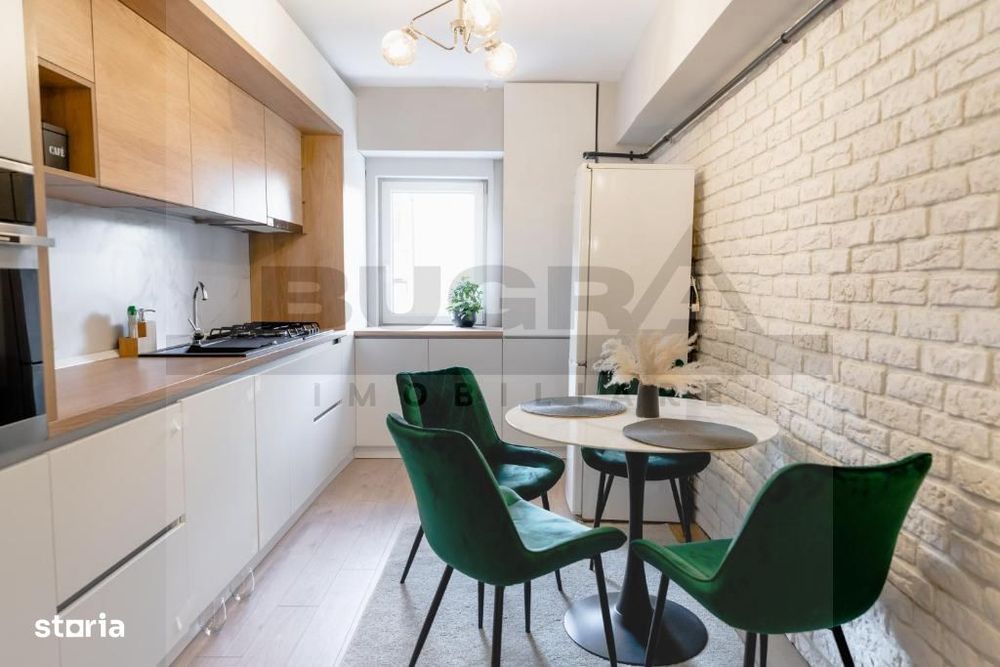 Apartament de 3 camere Ultrafinisat, 80mp, parcare, zona Sigma Center