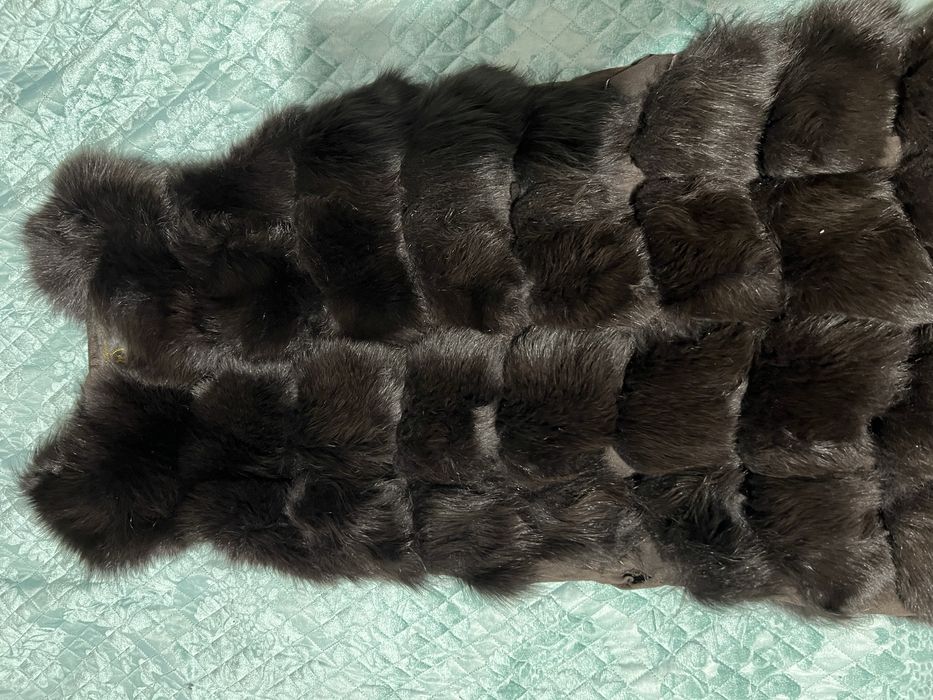 Шуба без рукавов