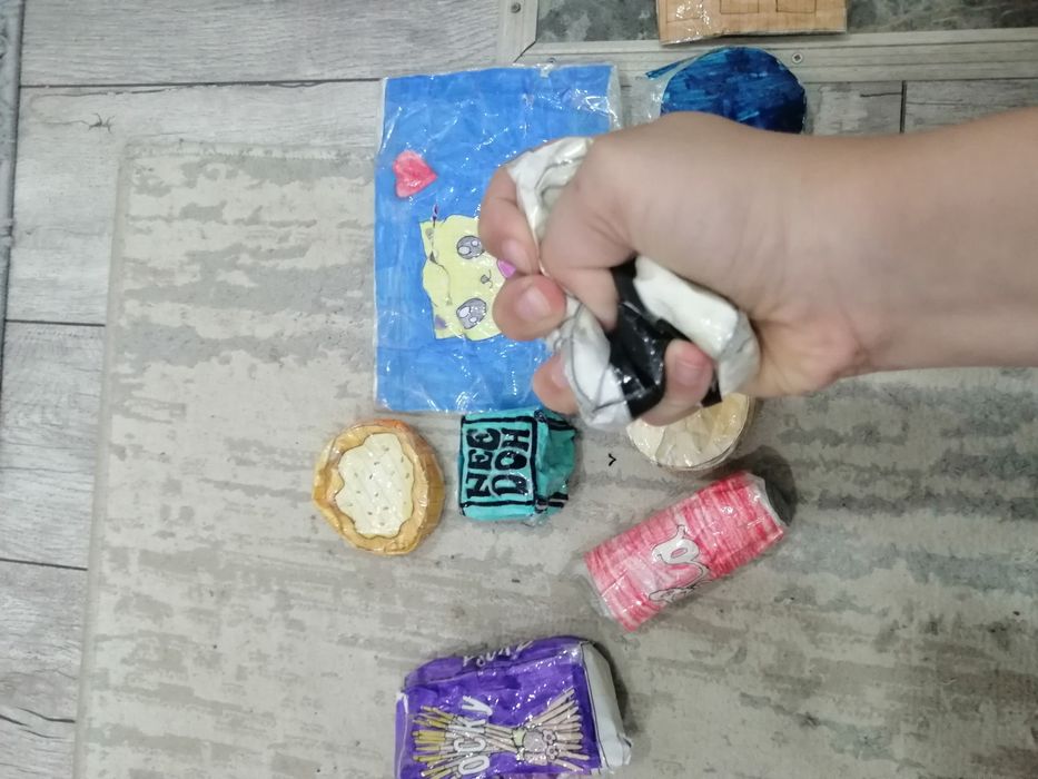 Сквиш из бумаги бу
