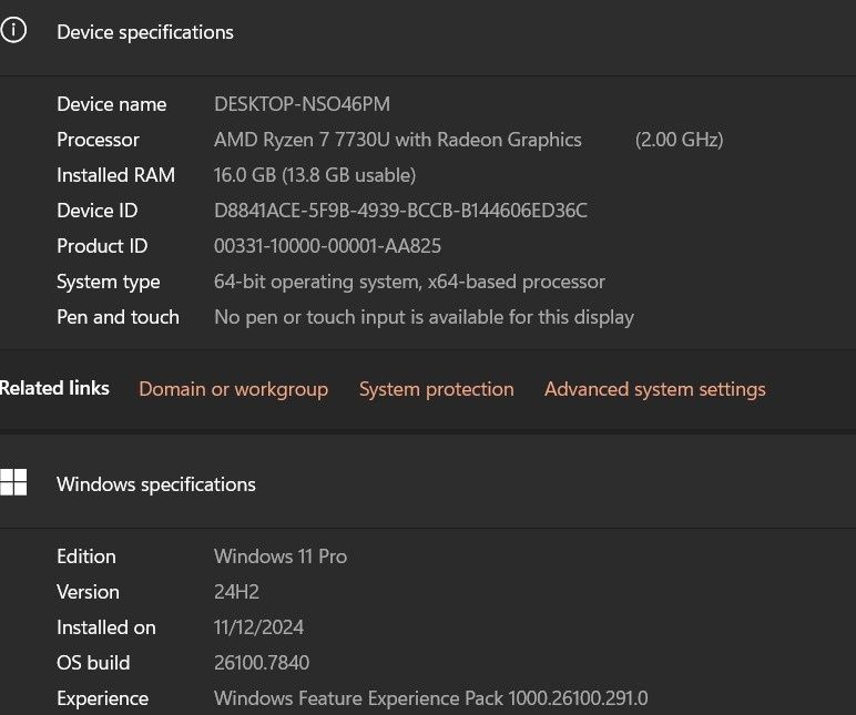 Laptop Lenovo IdeaPad Slim 3 16ABR8 cu procesor AMD Ryzen 7 7730U pana la 4.5GHz, 16" WUXGA, IPS, 16GB DDR4 RAM, 1TB SS  AMD Radeon Graphics